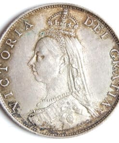 Alternative view of Victoria Two Shilling 1887 Florin