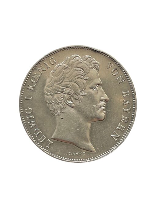 German States Bavaria Ludwig I, 2 Thaler / 3½ Gulden 1842 - Image 4