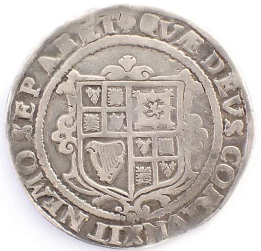 James I (1619-25) third coinage Halfcrown - Image 2