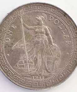 British Colonies Trade Dollar 1911b