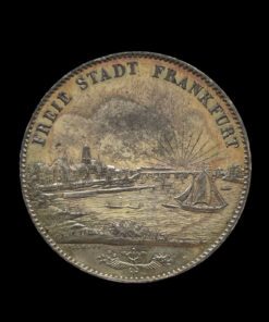German States, Frankfurt Silver 2 Thaler (3½ Gulden) 1840