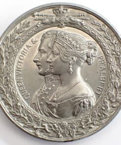Queen Victoria and Prince Albert International Industrial exhibition 1851 Medal