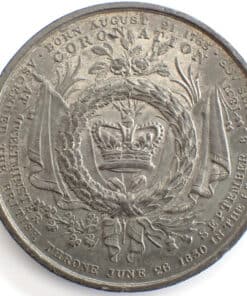 William IV and Queen Adelaide Coronation 1831 Medal - Image 2