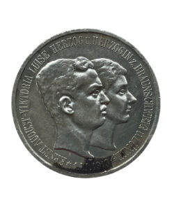 Alternative view of German States Brunswick-Wolfenbuttel 5 Marks 1915A