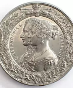 Queen Victoria and Prince Albert International Industrial exhibition 1851 Medal