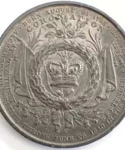 William IV and Queen Adelaide Coronation 1831 Medal