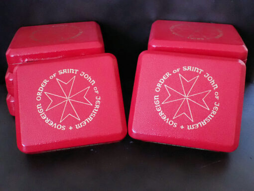 Malta Knights of St John of Jerusalem 1965 Quadricentennial Proof Coin Set - Image 2