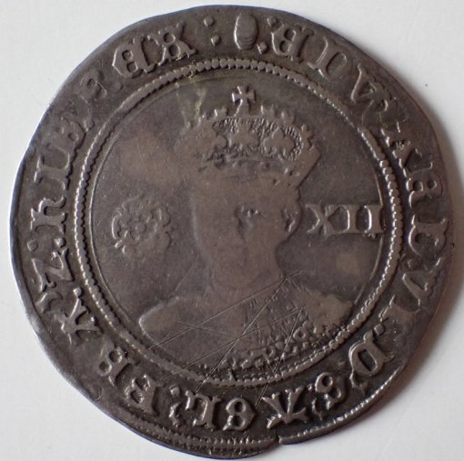 Edward VI Silver Shilling 1547-1553