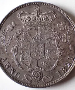 Alternative view of George IV Halfcrown 1821