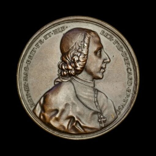 Death of Prince Charles the Young Pretender Bronze Medal 1788 - Scottish Jacobite Interest - Image 3
