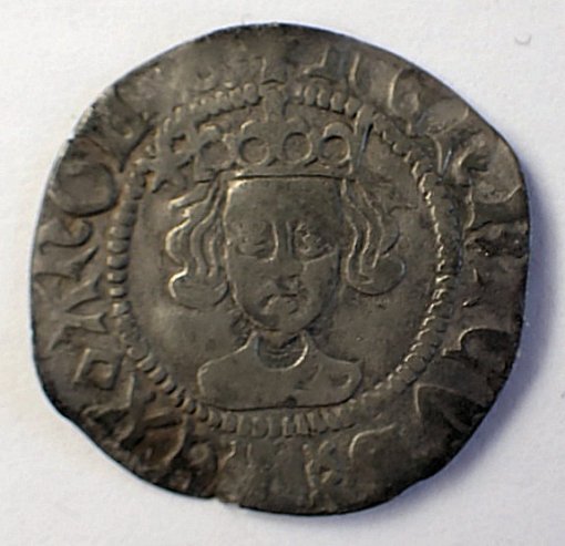 Henry VI, first reign (1422-61), silver long cross Penny, Durham Mint, Rosette-Mascle issue (1430-31)