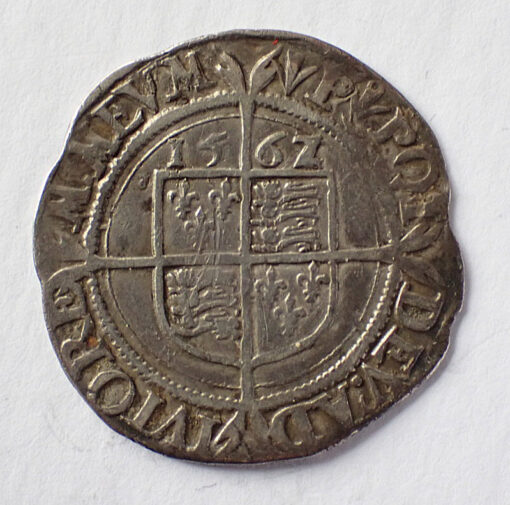 Elizabeth I Sixpence 1562 - Image 2