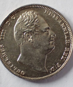 Alternative view of William IV Sixpence 1831