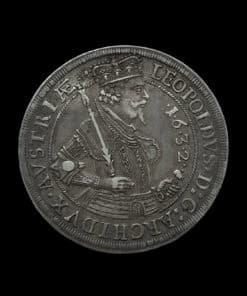Austria Leopold V Archduke of Further Austria Silver Thaler 1632