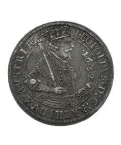 Austria Leopold V Archduke of Further Austria Silver Thaler 1632