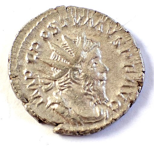 Roman Imperial Antoninianus – Postumus MONETA AVG; Cologne