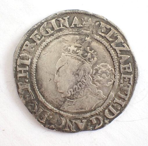 Elizabeth I Silver Sixpence 1568 - Image 2