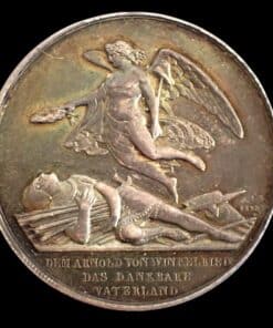 Switzerland Confederation Canton of Luzern Sempach Schützenfest Silver Shooting Medal - Extremely Rare