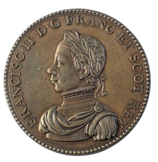 Scotland Peace of Edinburgh 1560 Copper Medal