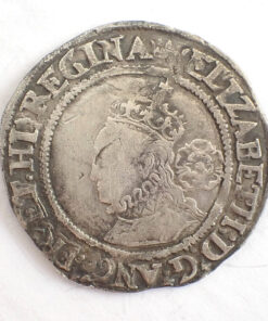 Elizabeth I Silver Sixpence 1568 - Image 2