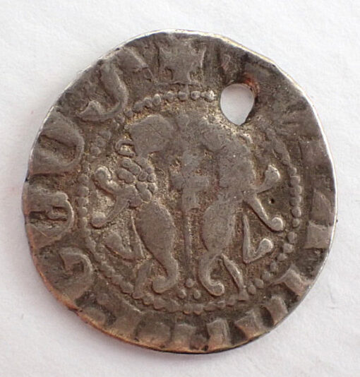 Armenia Cilician Levon I (1196-1219) Silver Coronation Tram - Image 2