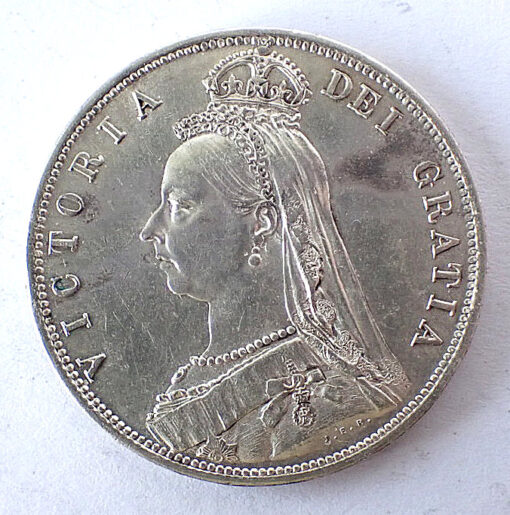 Victoria Halfcrown 1887 - Image 2