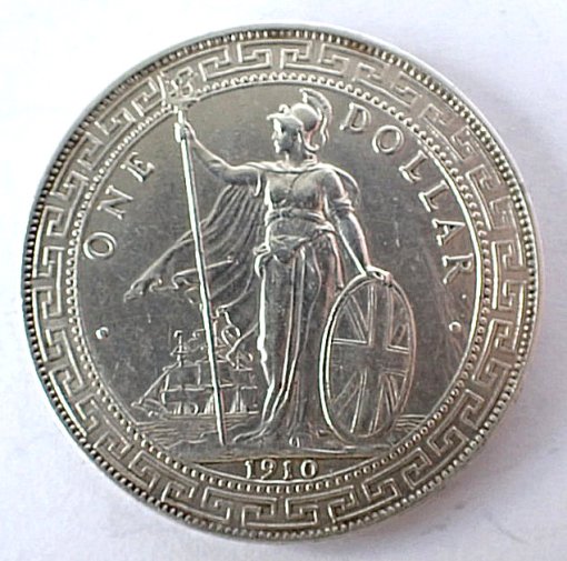 British Trade Dollar 1910