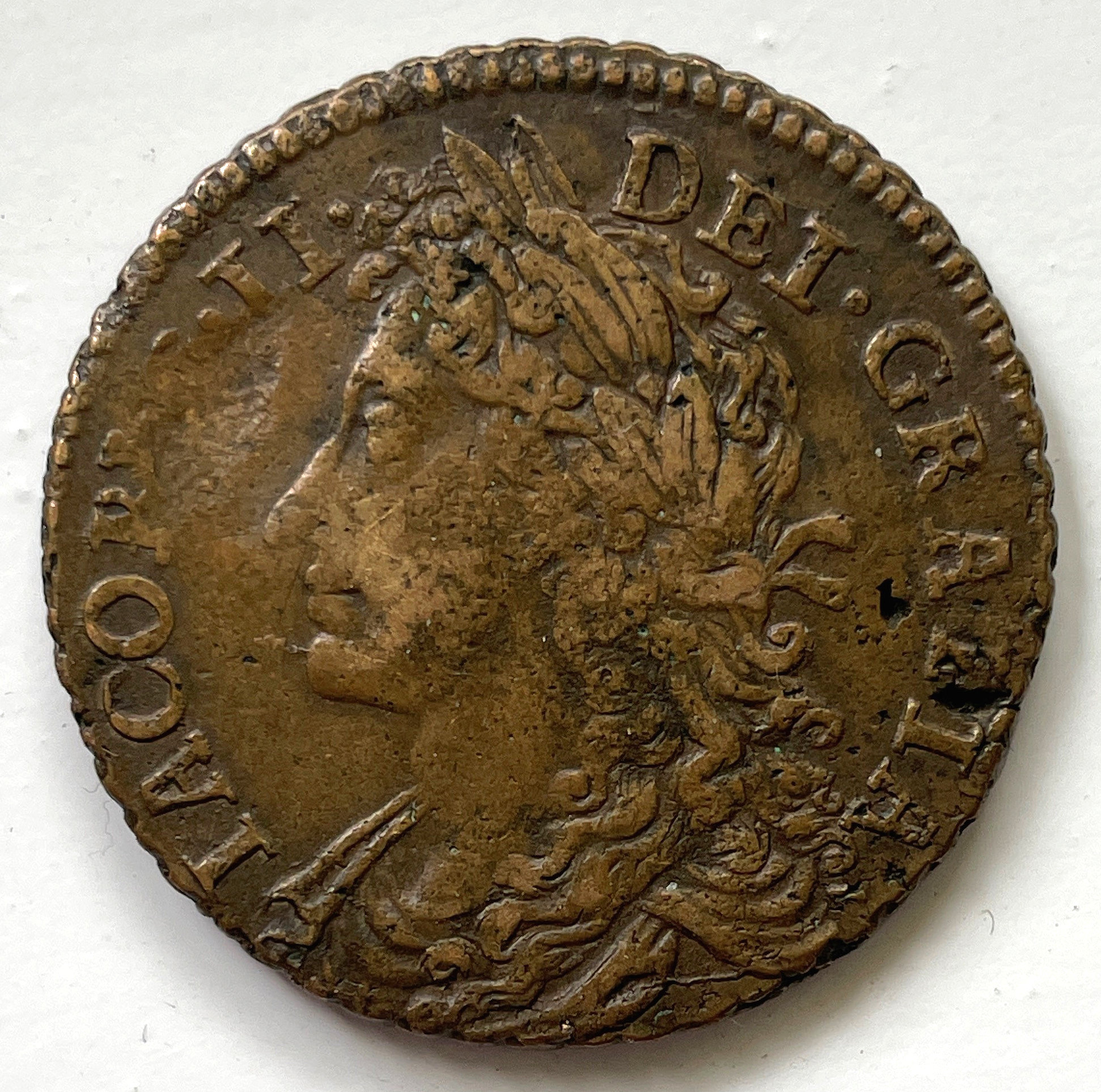 Ireland James II Gunmoney Halfcrown 1689 Aug