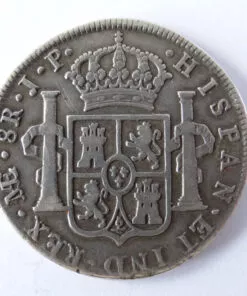 Peru (Spain) Carlos IIII 8 Reales 1807 J P Lima