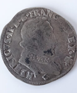 FRANCE. Teston 1559 L Bayonne Mint Francis II (1559-60, in the name of Henry II)
