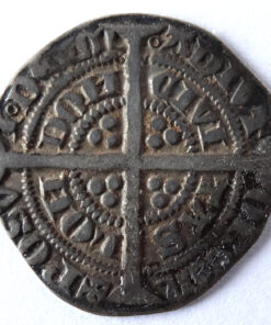 Edward III Silver Halfgroat﻿ York E - Image 2