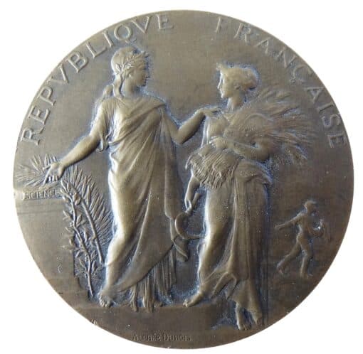 France Agricultural Competition Prize Medal 1904 Paris (An Early Example of this Medal) - Image 2