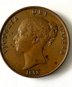 Alternative view of Victoria Penny 1859 over 59
