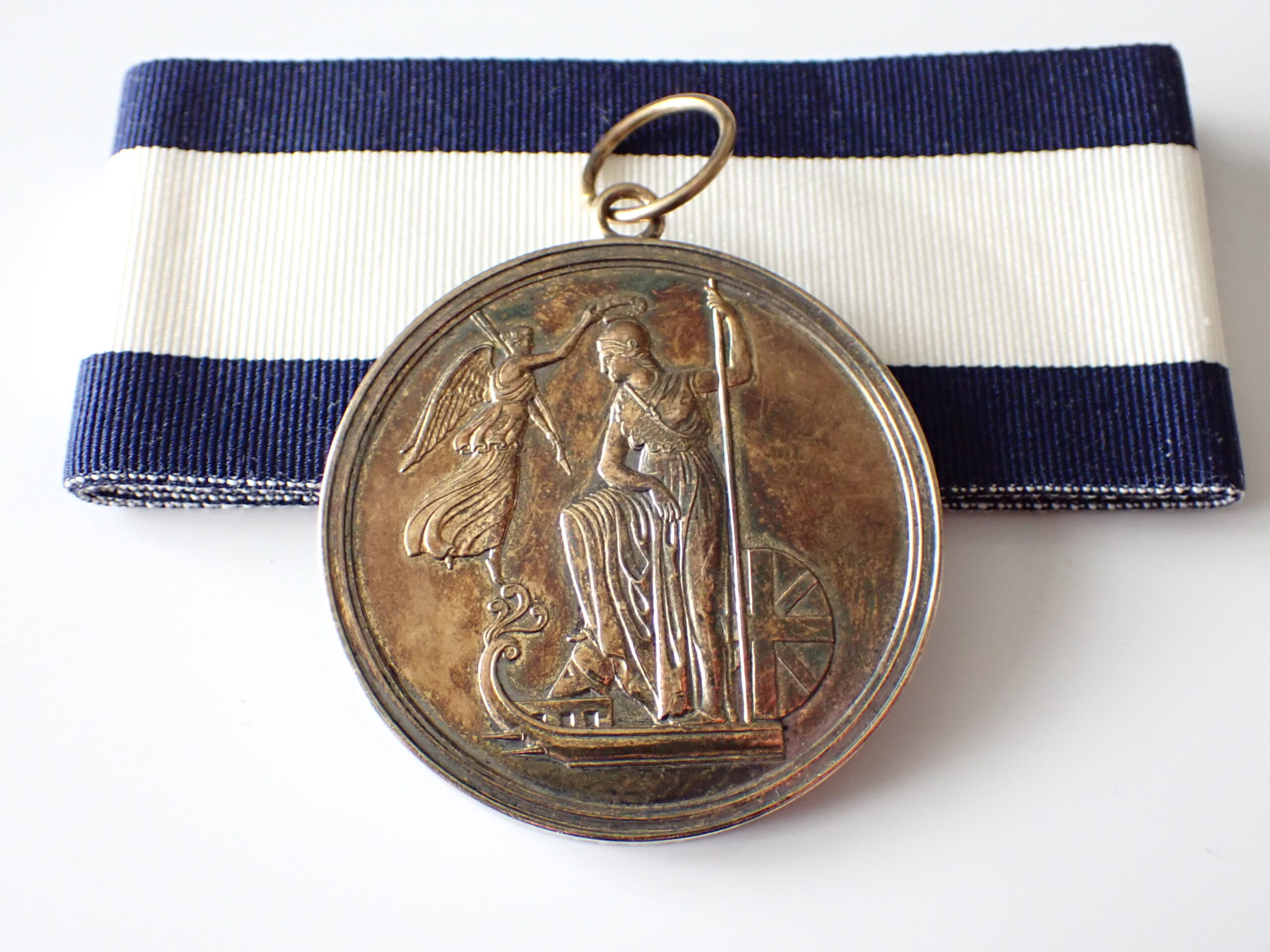 Nelson Society 200th Silver Gilt Medal and Ribbon Limited Edition No. 143 of 300
