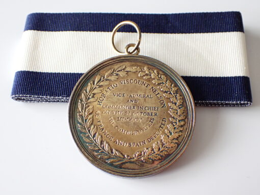 Nelson Society 200th Silver Gilt Medal and Ribbon Limited Edition No. 143 of 300 - Image 6