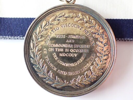 Nelson Society 200th Silver Gilt Medal and Ribbon Limited Edition No. 143 of 300 - Image 5