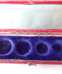 Alternative view of Maundy Contemporary Gold Embossed Dated Leather Case 1898
