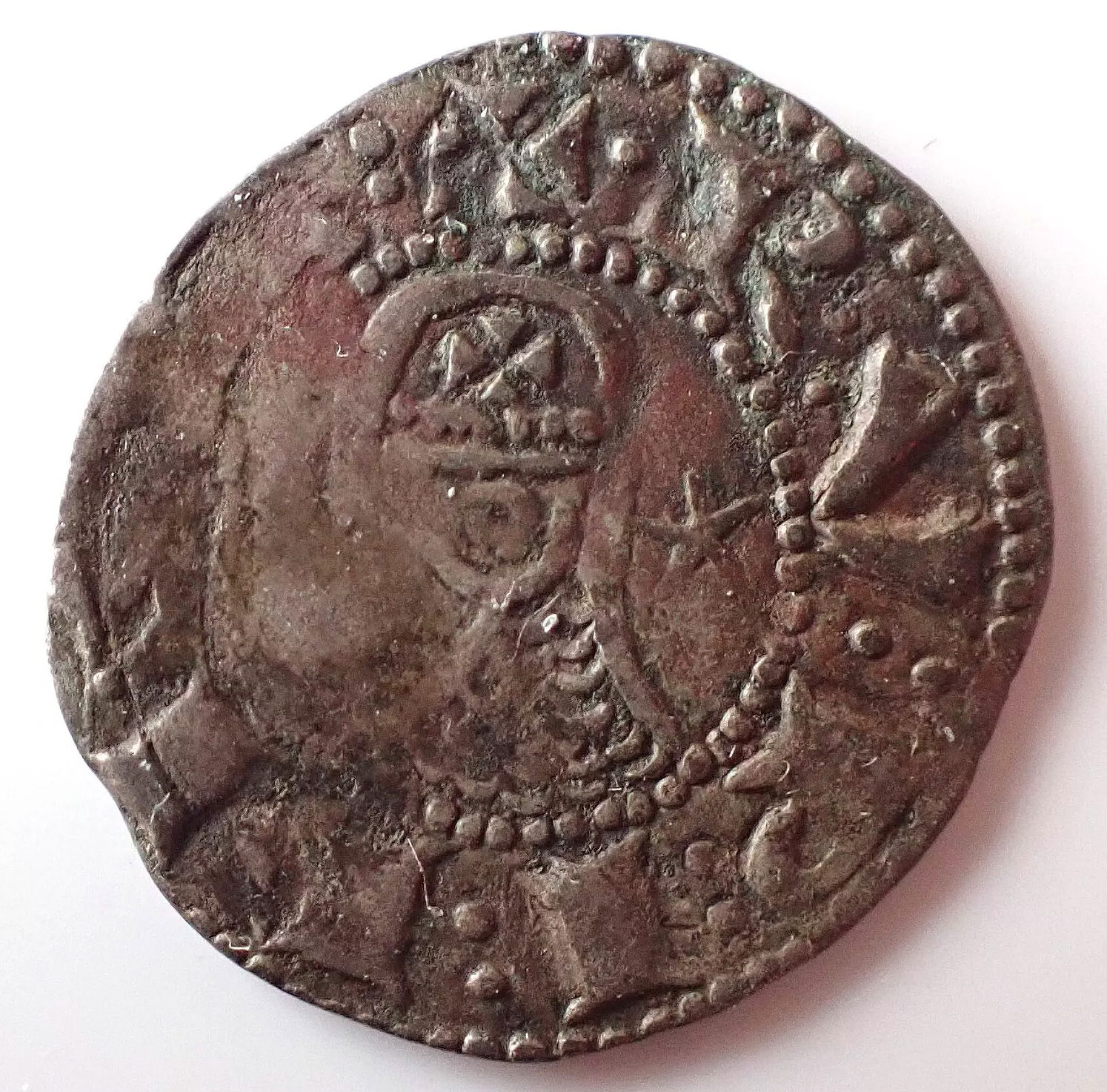Crusader States Antioch Denier à la Tête Casquée Raymond Roupen - Rare Short 3 year Reign Type