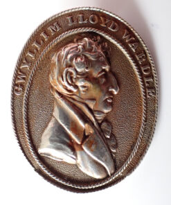 Alternative view of Gwyllim Lloyd Wardle MP Lapel Badge c1809