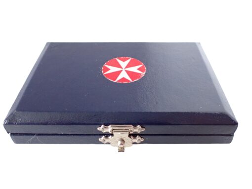 Malta Order of Knights 1981 International Year of Disabled Persons Two Coin Proof Set Box and CoA - Image 11