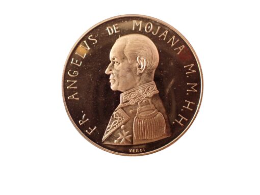 Malta Order of Knights 1981 International Year of Disabled Persons Two Coin Proof Set Box and CoA - Image 2