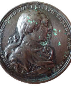 British Death of King George III, 29th January 1820 Bronze