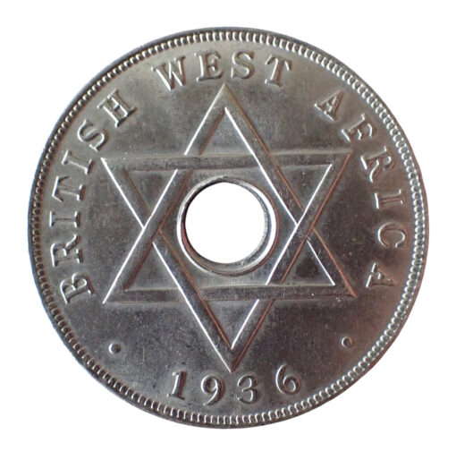 British West Africa Penny 1936 Edward VIII - Image 2