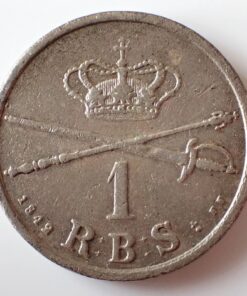 Denmark 1 Rigsbankskilling - Christian VIII 1842