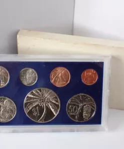 Western Samoe 1974 Specimen 7 Coin Set