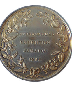 Alternative view of JAMAICA Victoria International Exhibition, 1891 Original Case - Scarce