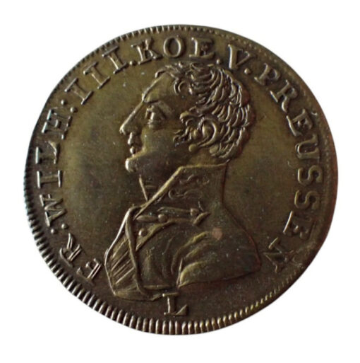 Germany Prussia Jeton of Friedrich Wilhelm III 1797 to 1840 - Image 2