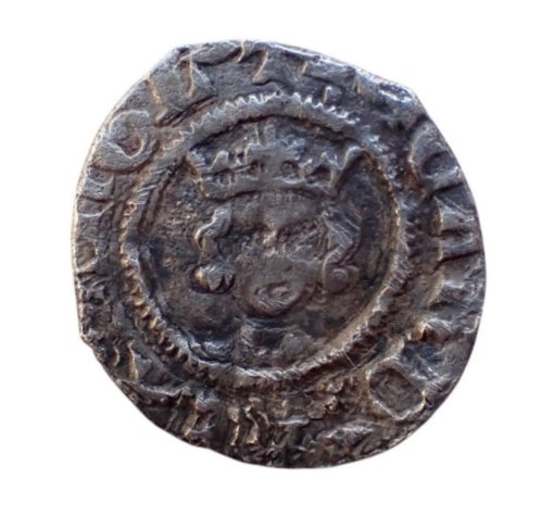 Richard II 1377-1399 AR Halfpenny