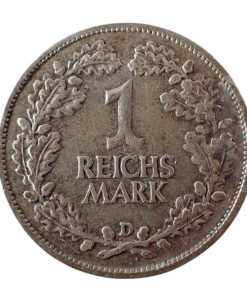 Alternative view of Germany Weimar Republic Mark 1925 D Munchen