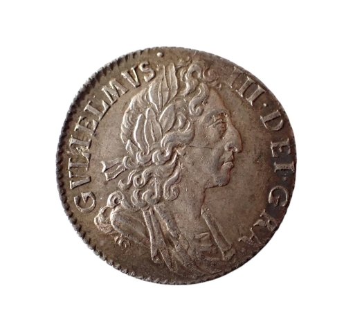 William III Sixpence 1697